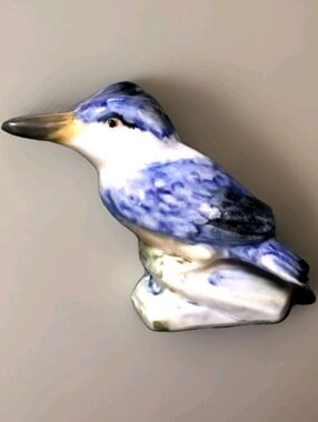 Vintage Stangl Pottery Bird Figurine  Kingfisher #3406S  **NICE**